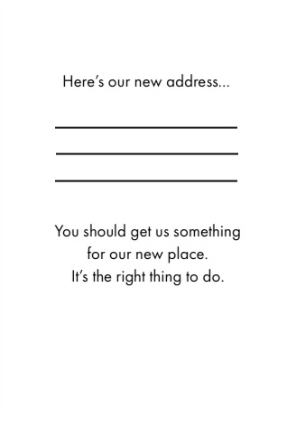 We're Moving (Box of 8 mini-cards)