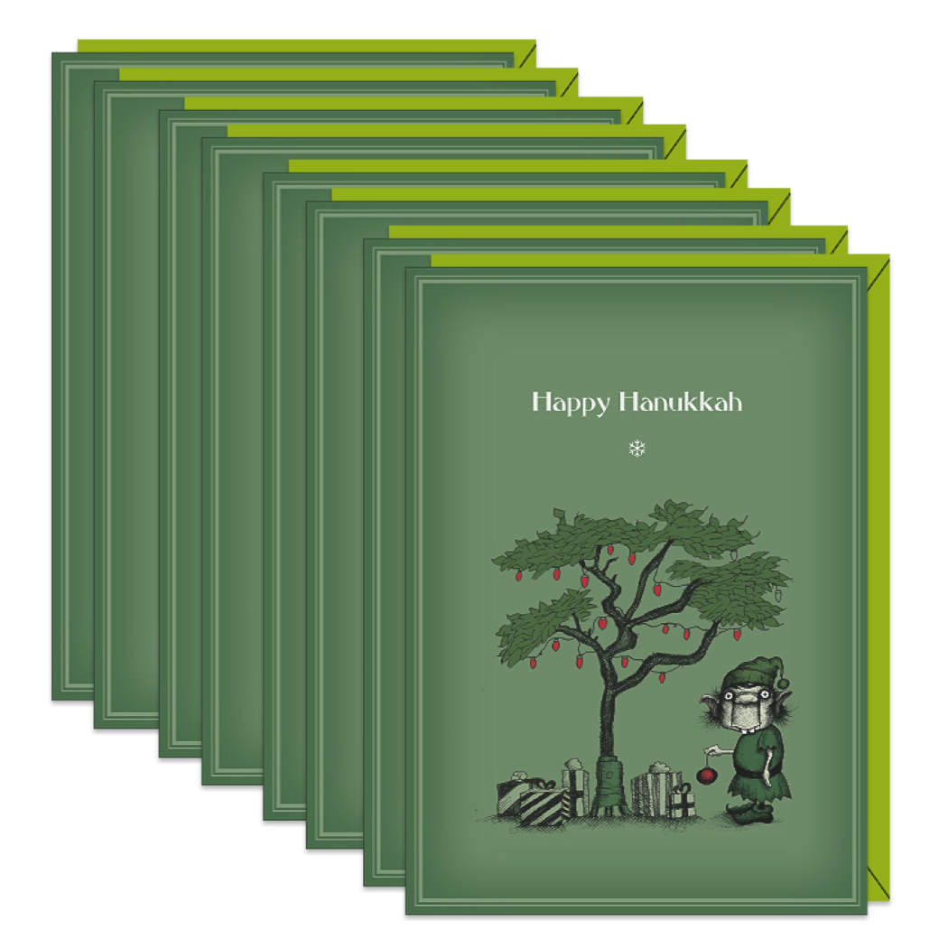 Not An Elf...A Morty             (Box of 8 mini-cards)