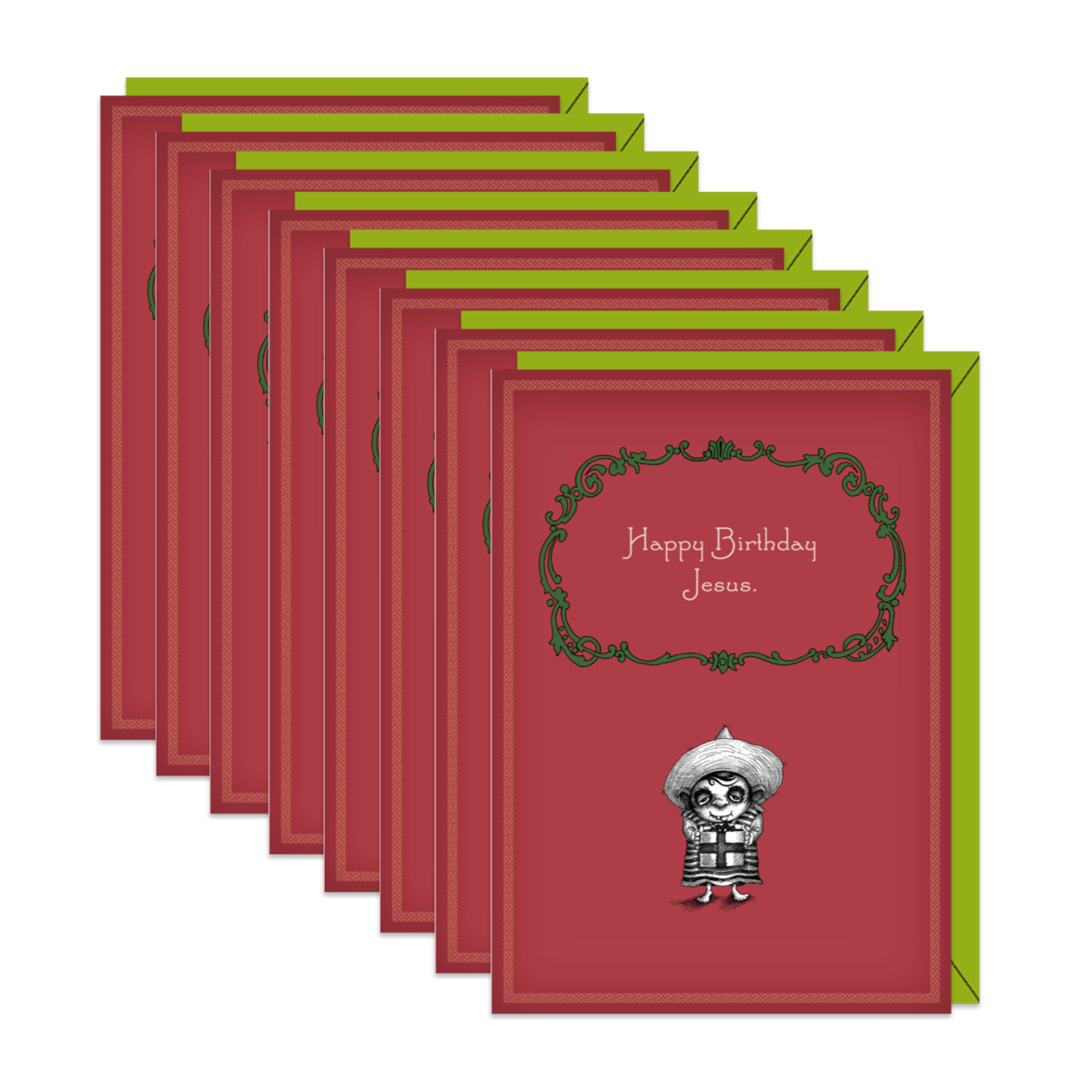 Happy Birthday, Jesus (Box of 8 mini-cards)