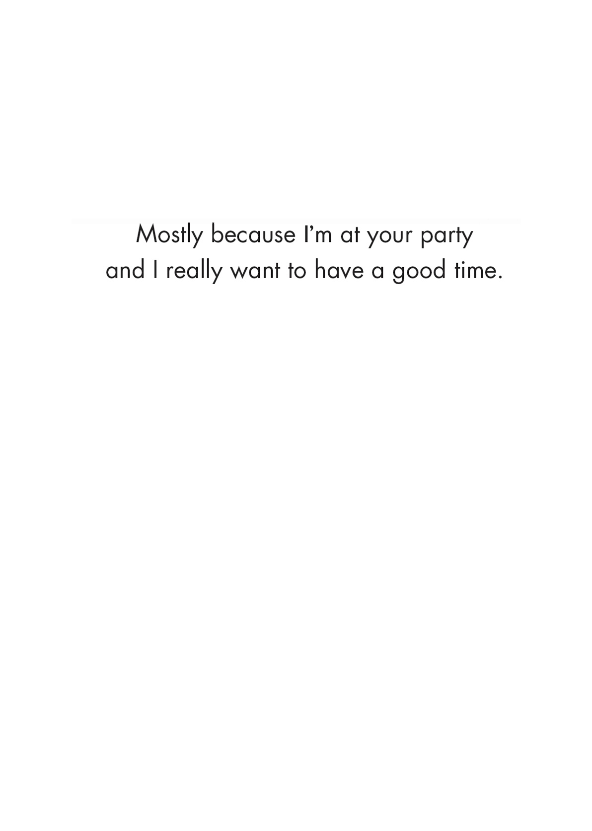 Birthday Card - Hope You Have (OG)