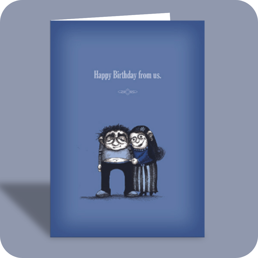Birthday Card - From Us (OG)