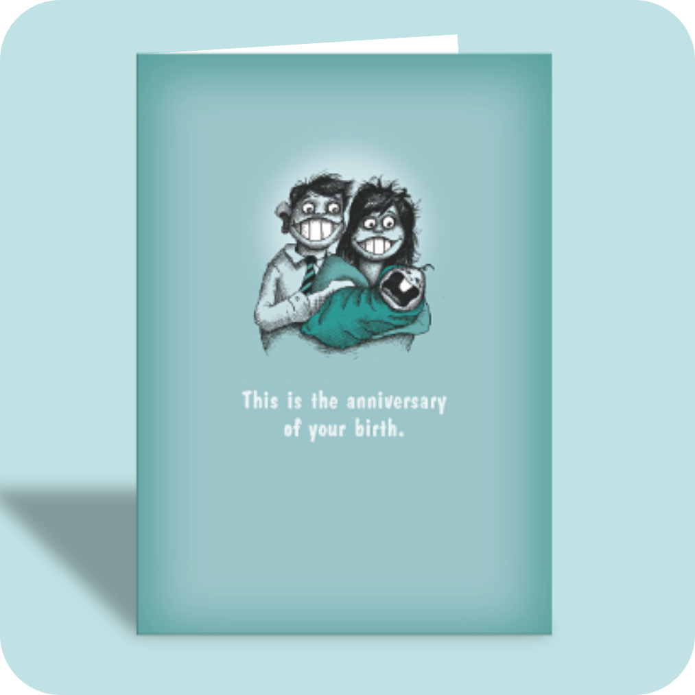 Birthday Card - Anniversary (OG)
