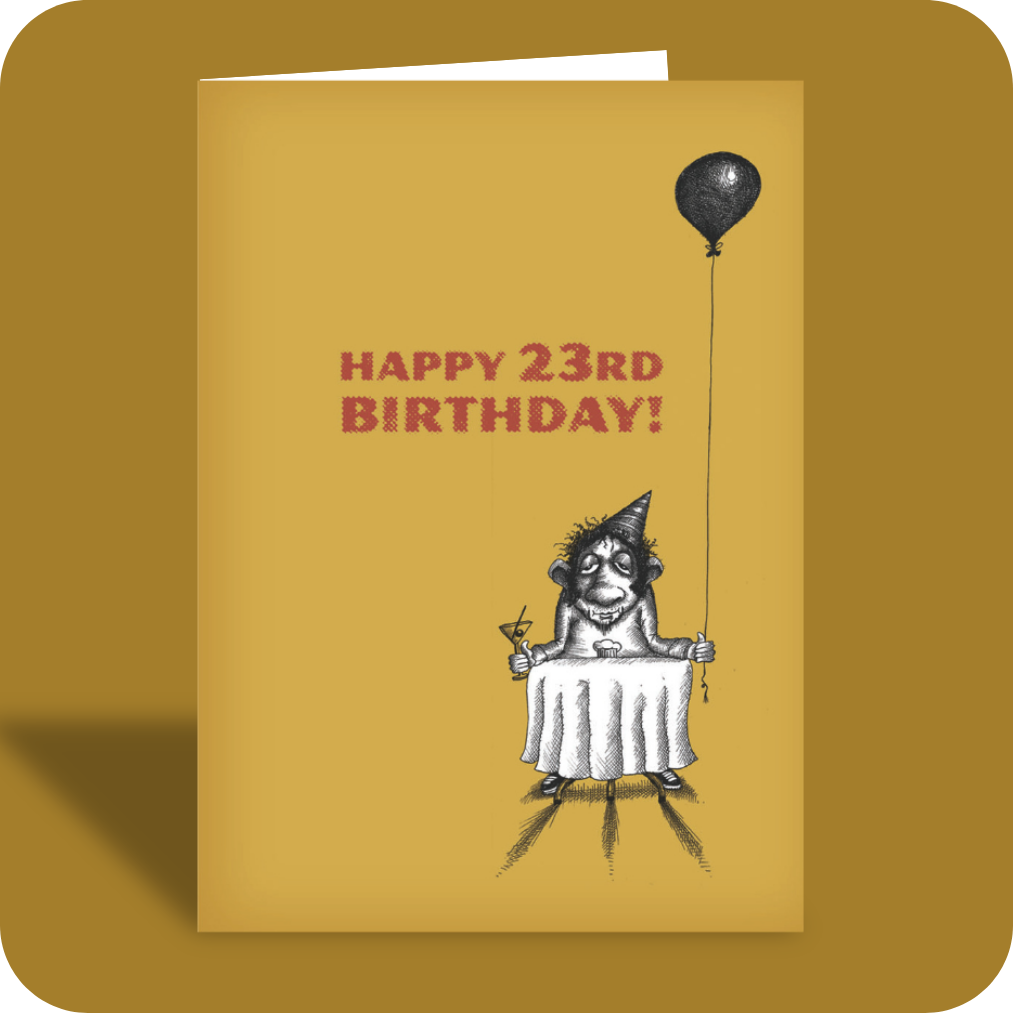 23rd Birthday Card - Insignificant (OG)
