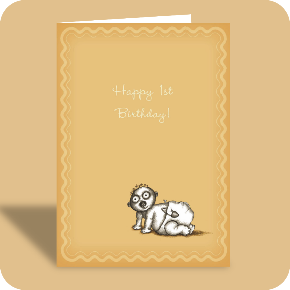 1st Birthday Card - Crap (OG)
