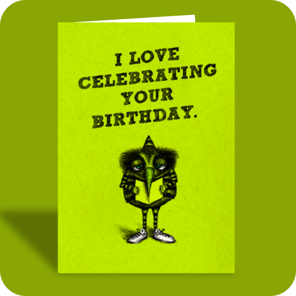 Birthday Card - Love Celebrating (OG)