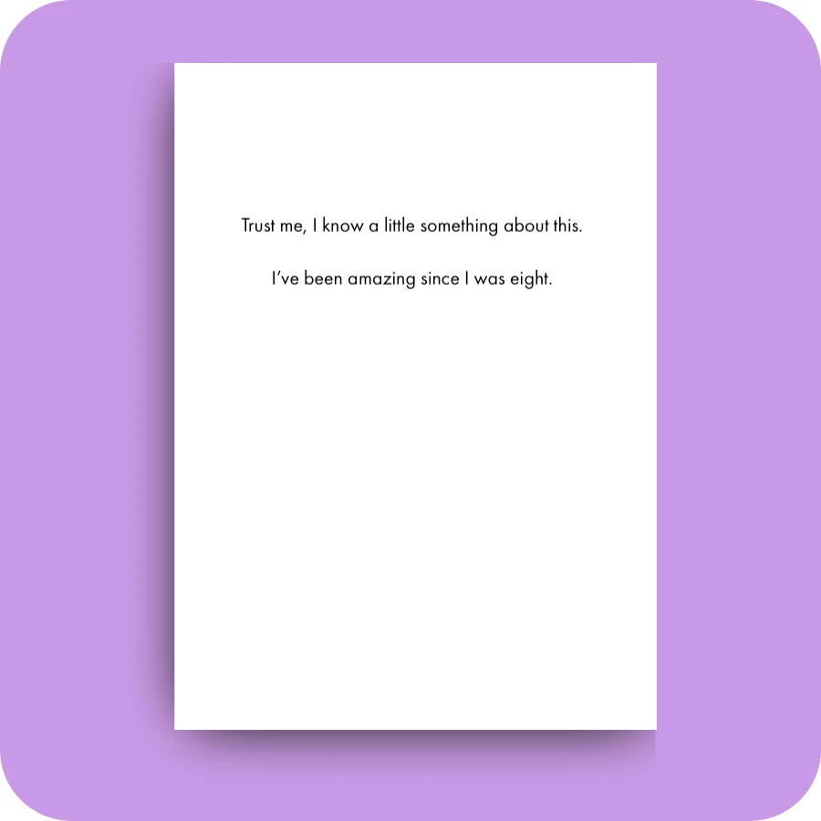 Birthday Card - Amazing Human (OG)
