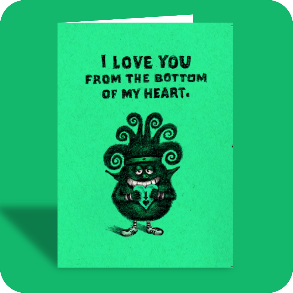 Love Card - Bottom of Heart