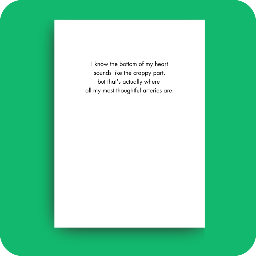 Love Card - Bottom of Heart