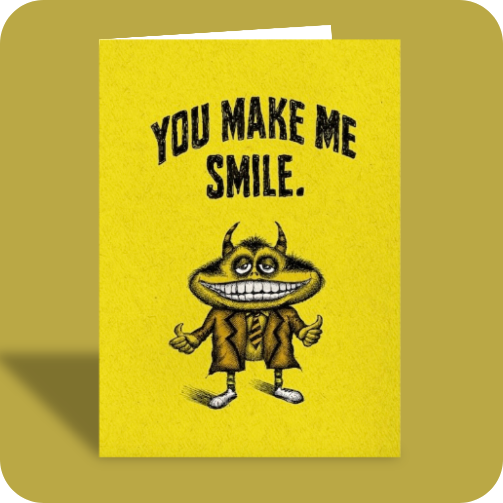 Love Card - You Make Me Smile