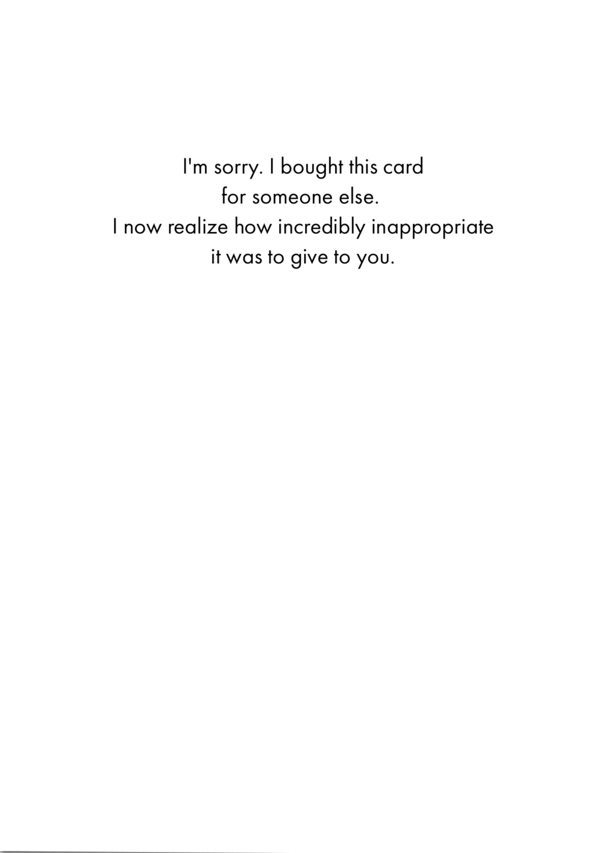 Birthday Card - Naked Celebration (B)
