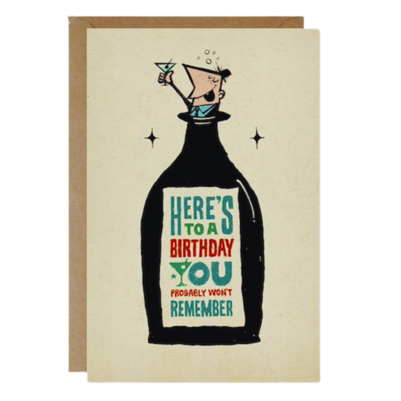 Birthday Card - Won't Remember (B)