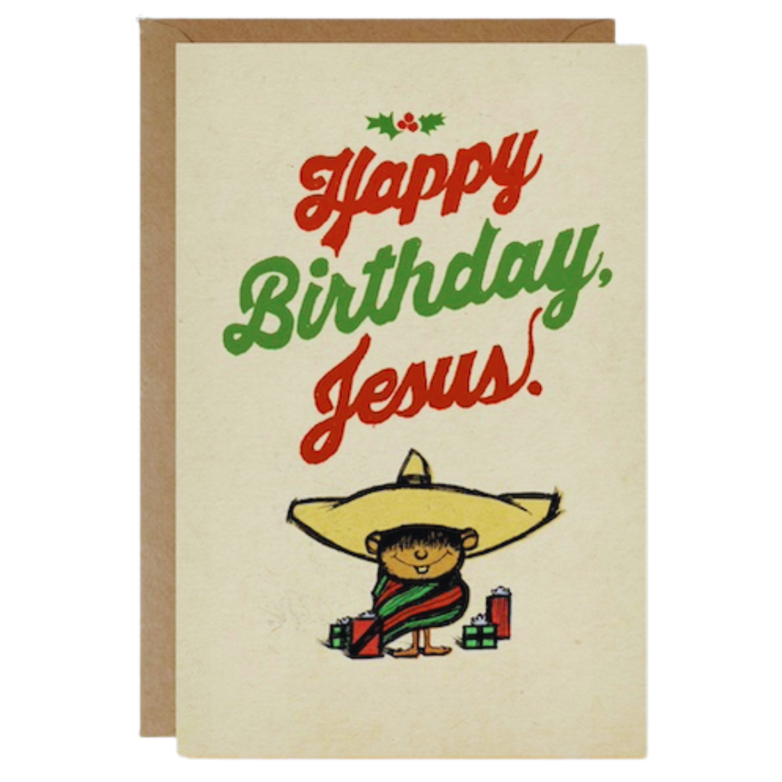 Christmas Card - Happy Birthday, Jesus (B)