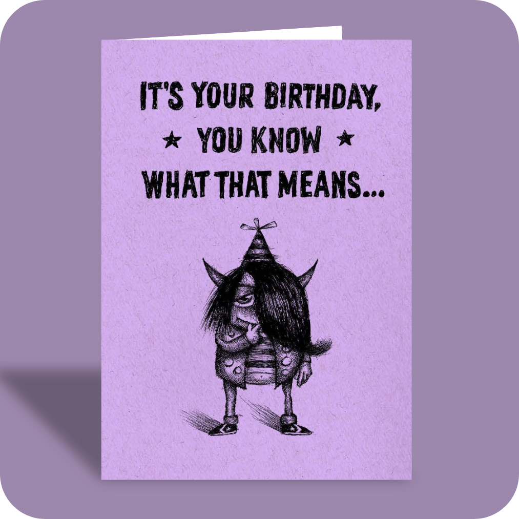 PG-13 Birthday Card - Baby Math (OG)