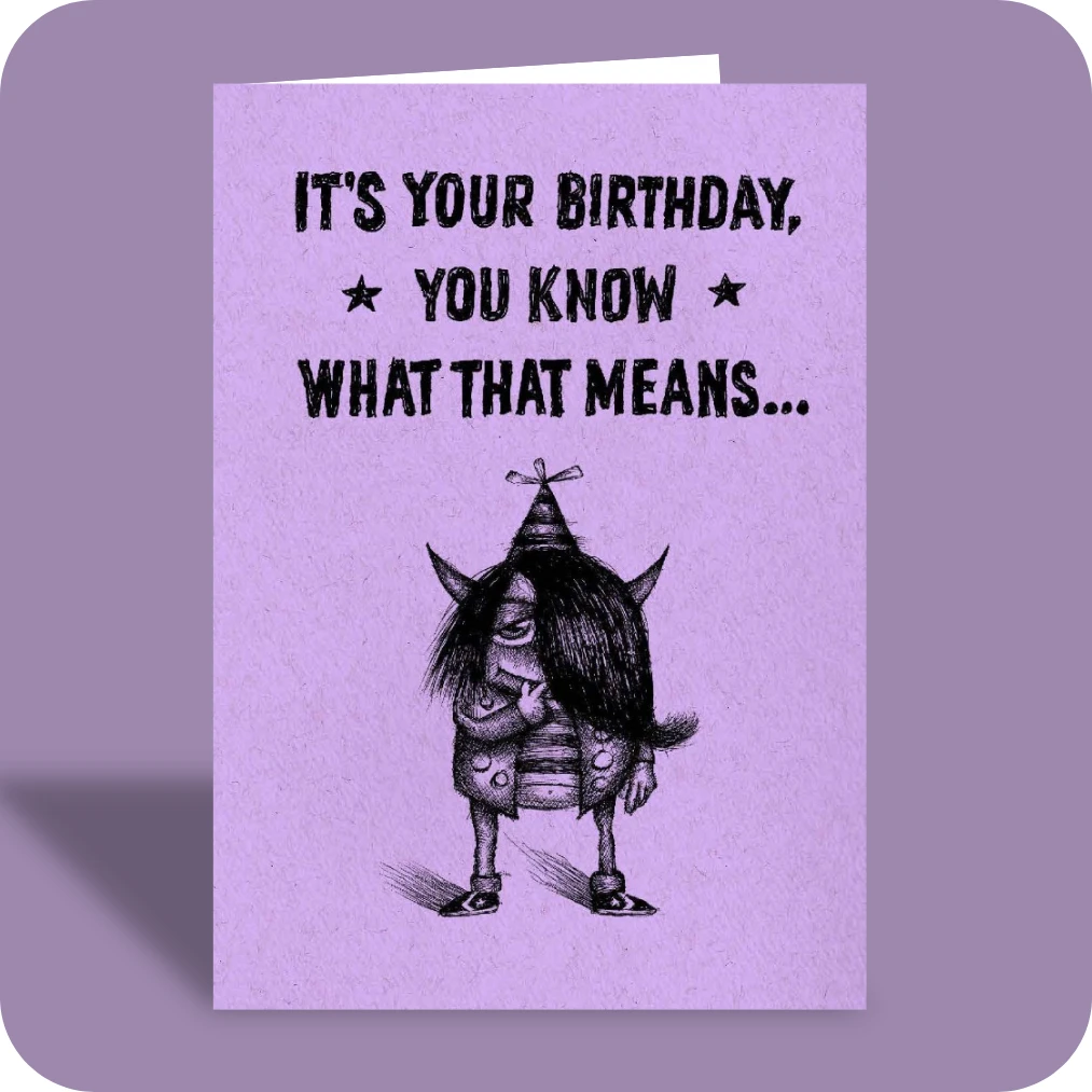 PG-13 Birthday Card - Baby Math (OG)