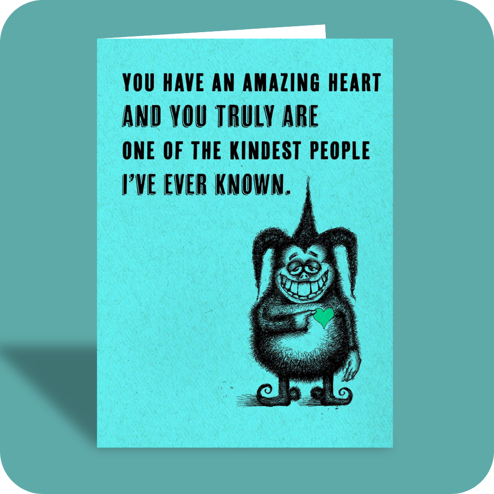 Birthday Card - Amazing Heart (OG)