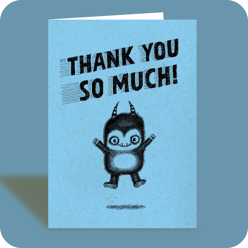 Thank You Card - Can't Thank (OG)