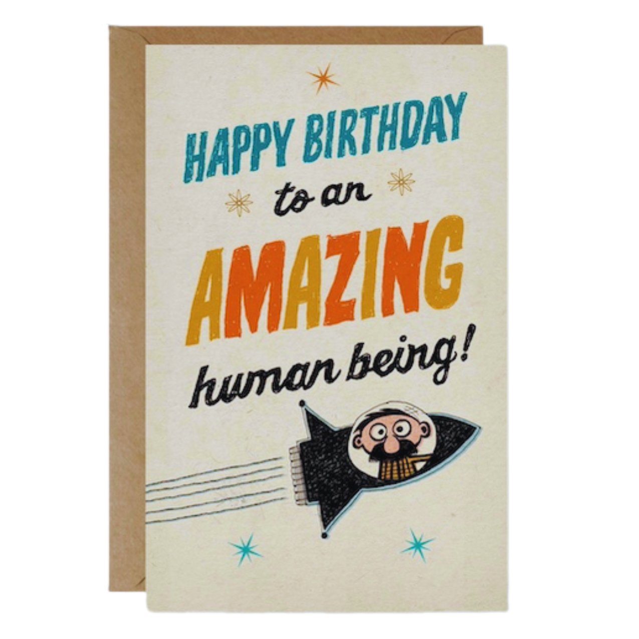 Birthday Card - Amazing Human (B)