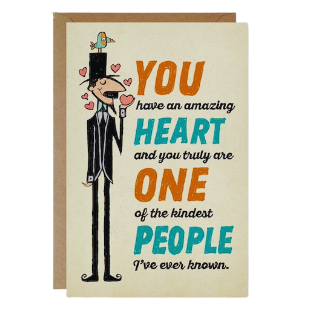 Birthday Card - Amazing Heart (B)
