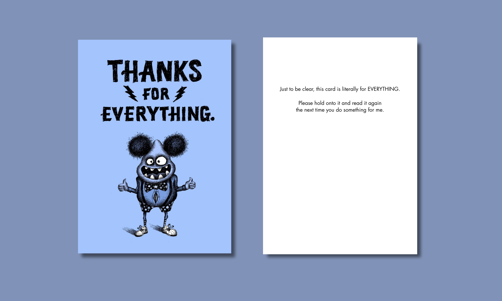 Thank You Card - Everything (OG)