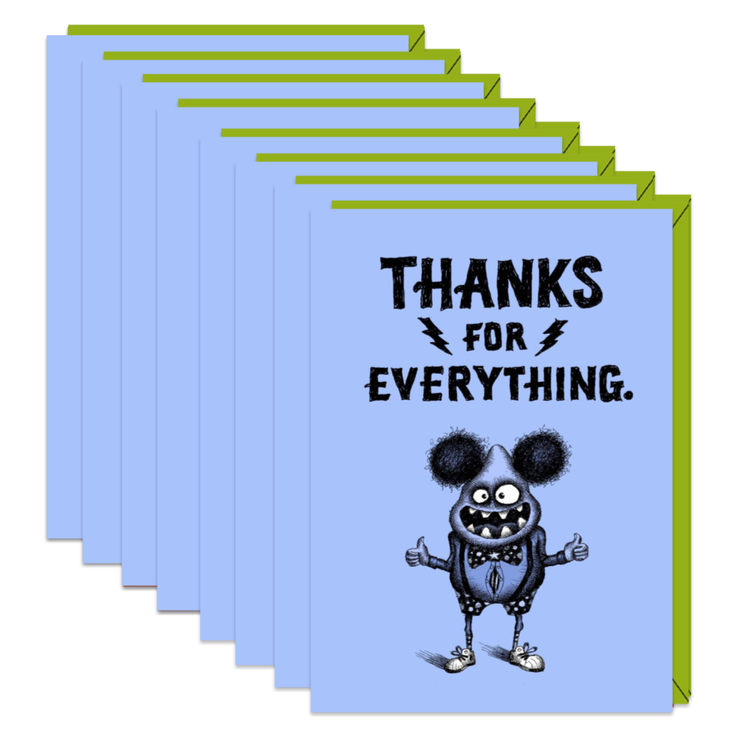 Thanks for Everything (Box of 8 mini-cards)