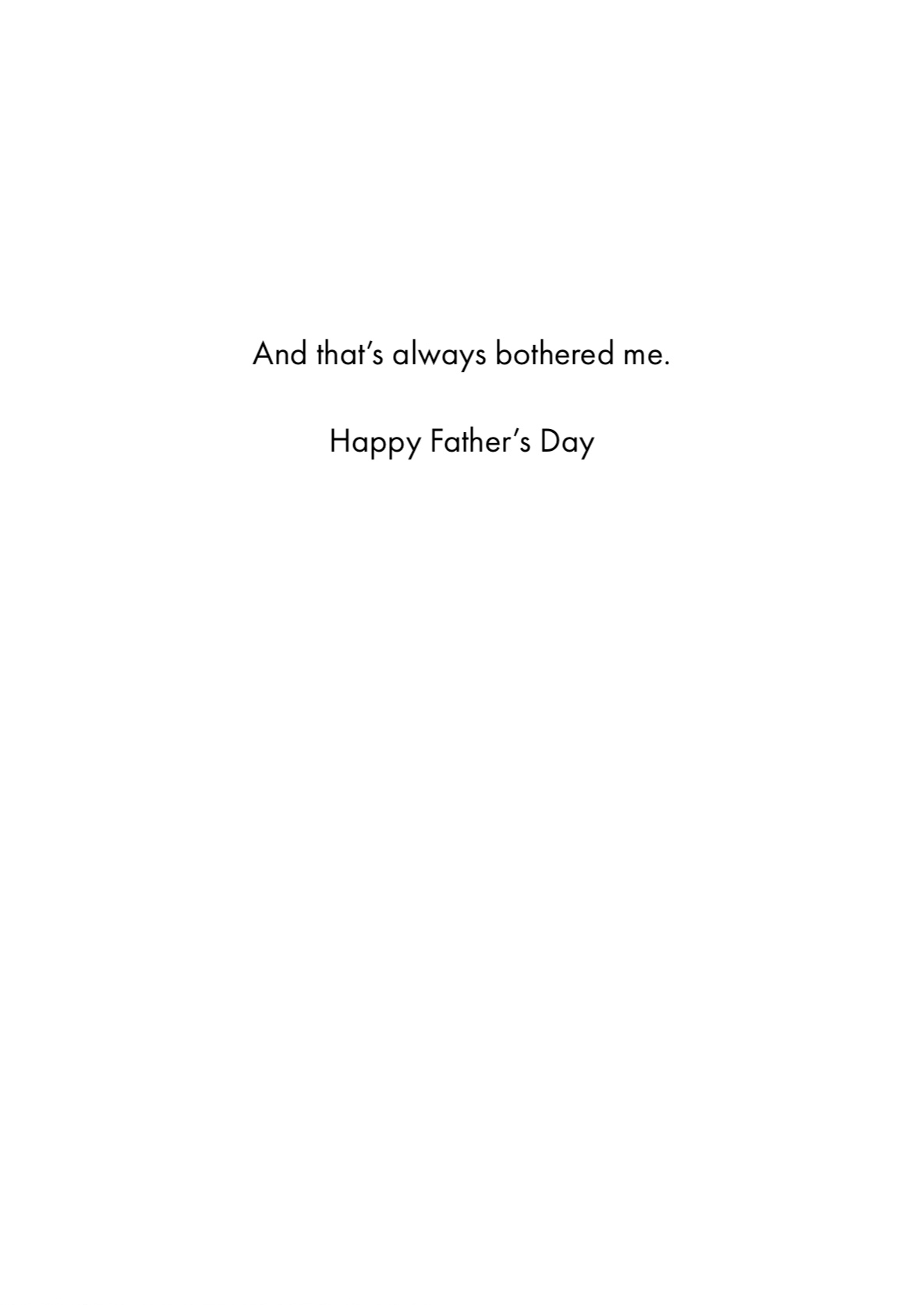 Father's Day Card - Couldn't Pick