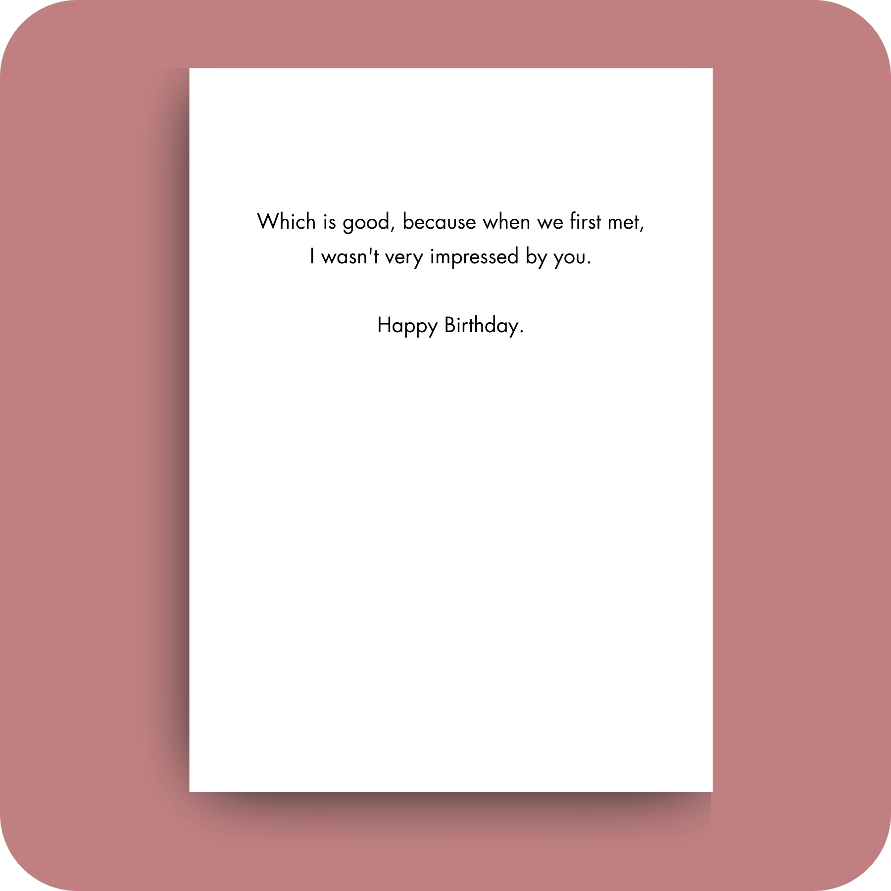 Birthday Card - You Get Better (OG)