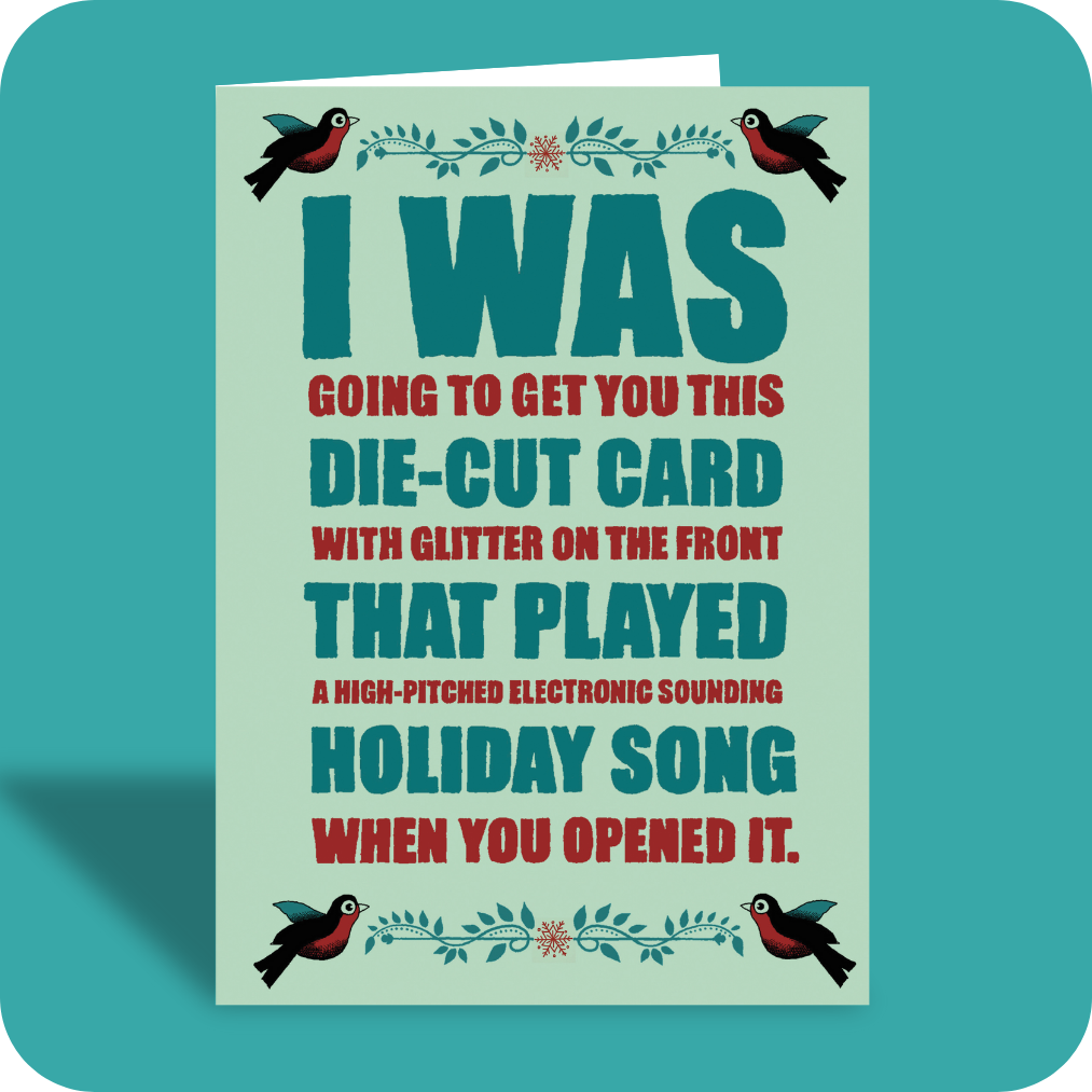 Holiday Card - Die Cut (OG)