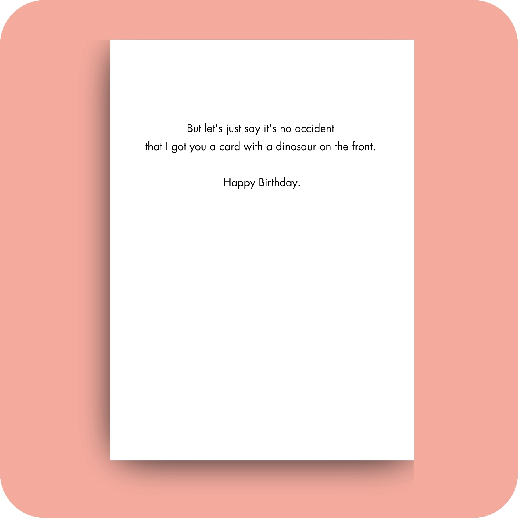 Birthday Card - Dinosaur (OG)