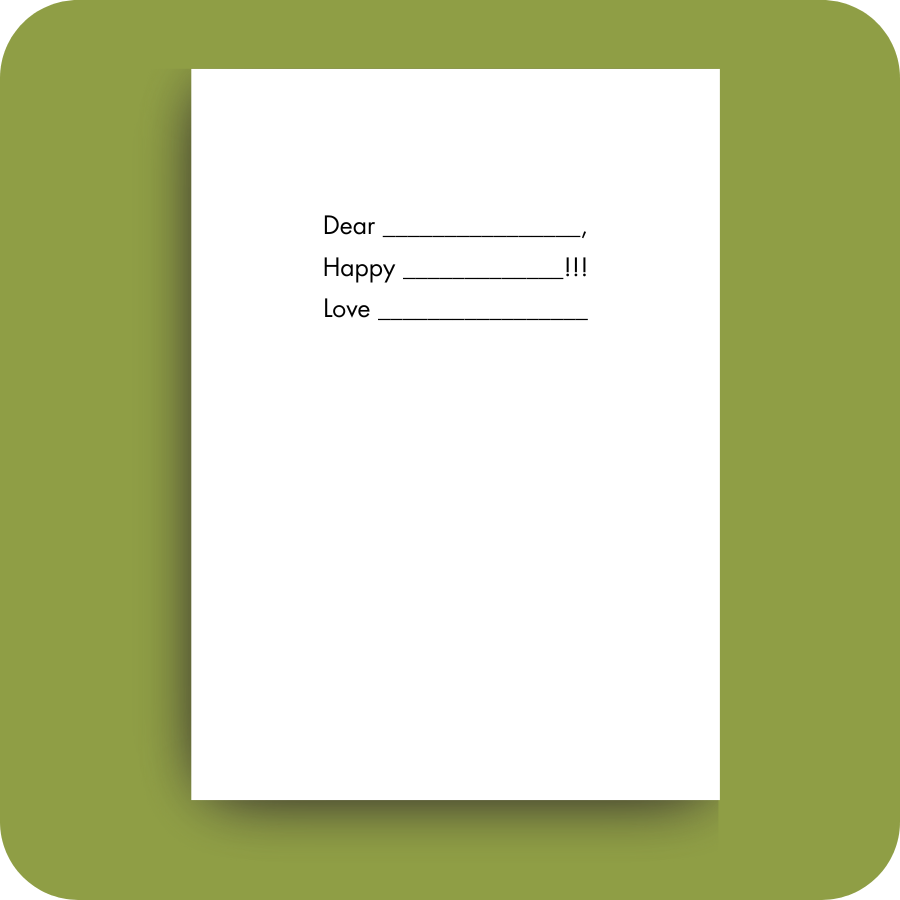 Everyday Card - All Occasions (OG)