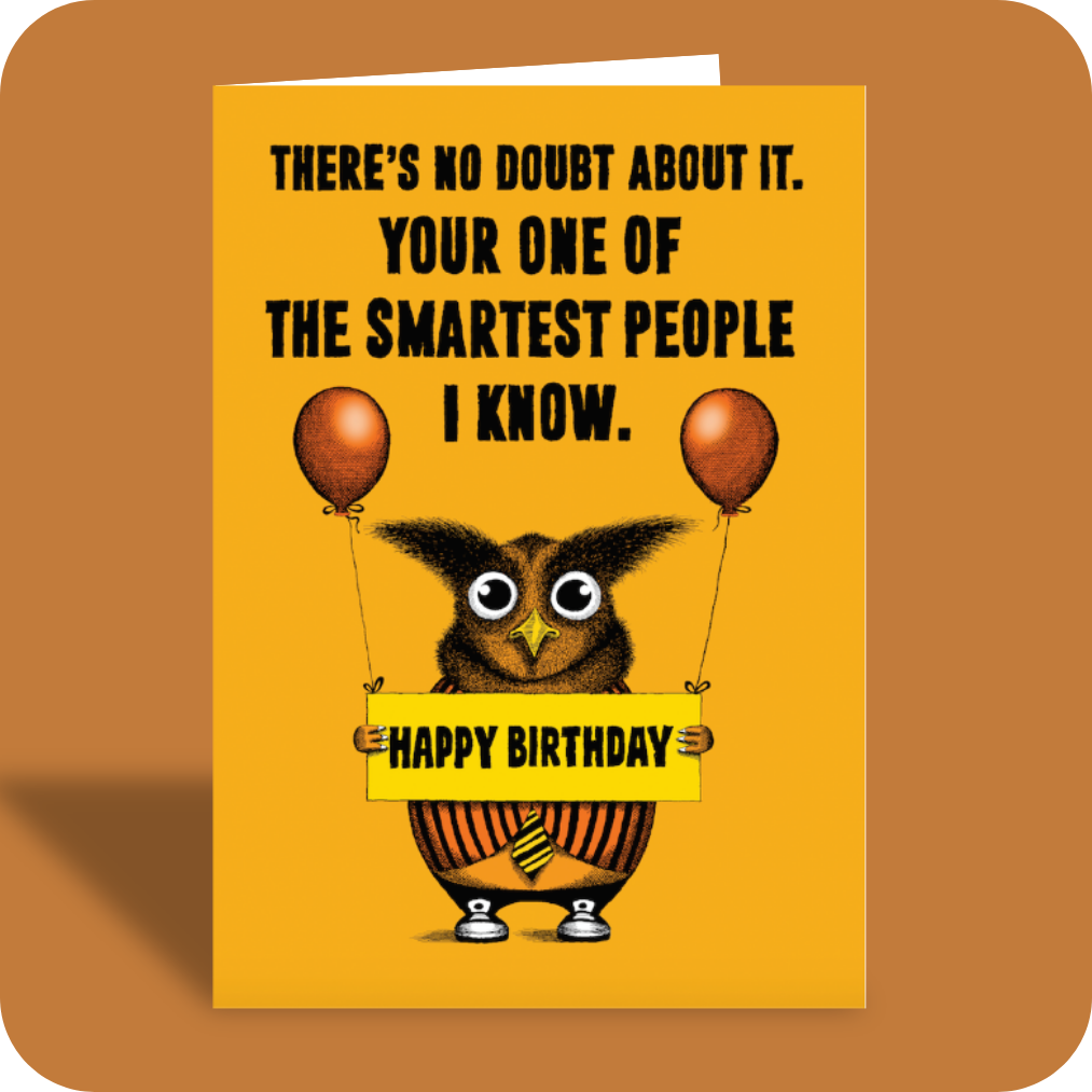Birthday Card - Your Smart (OG)