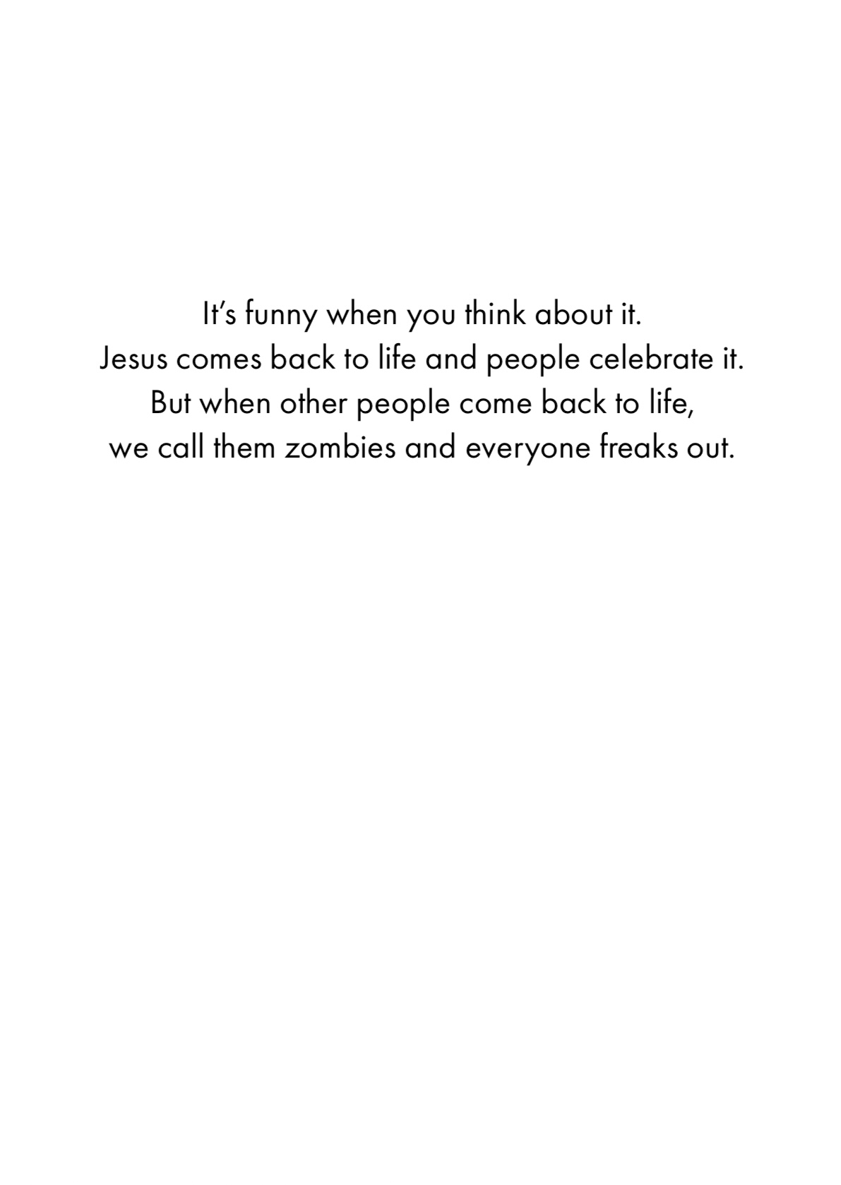 Easter Card - Zombies (OG)