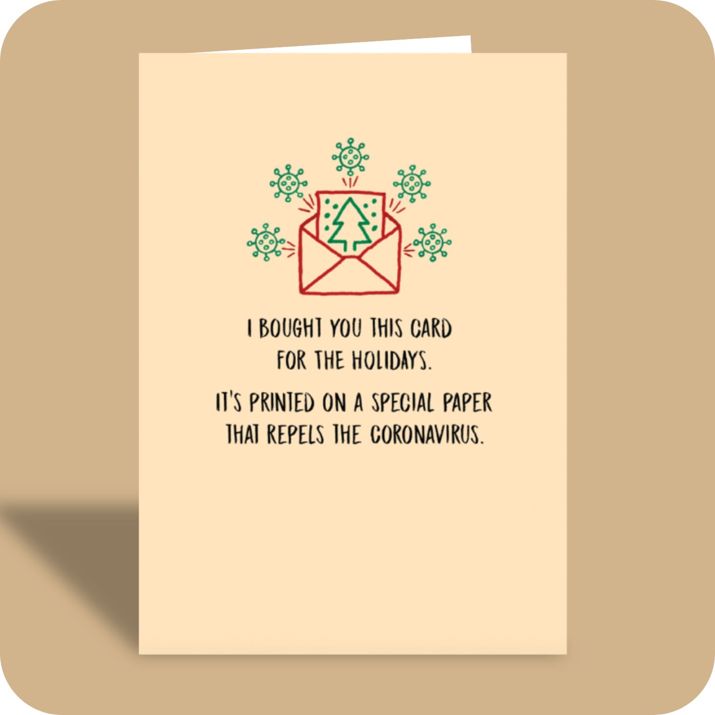 Coronavirus Holiday Card