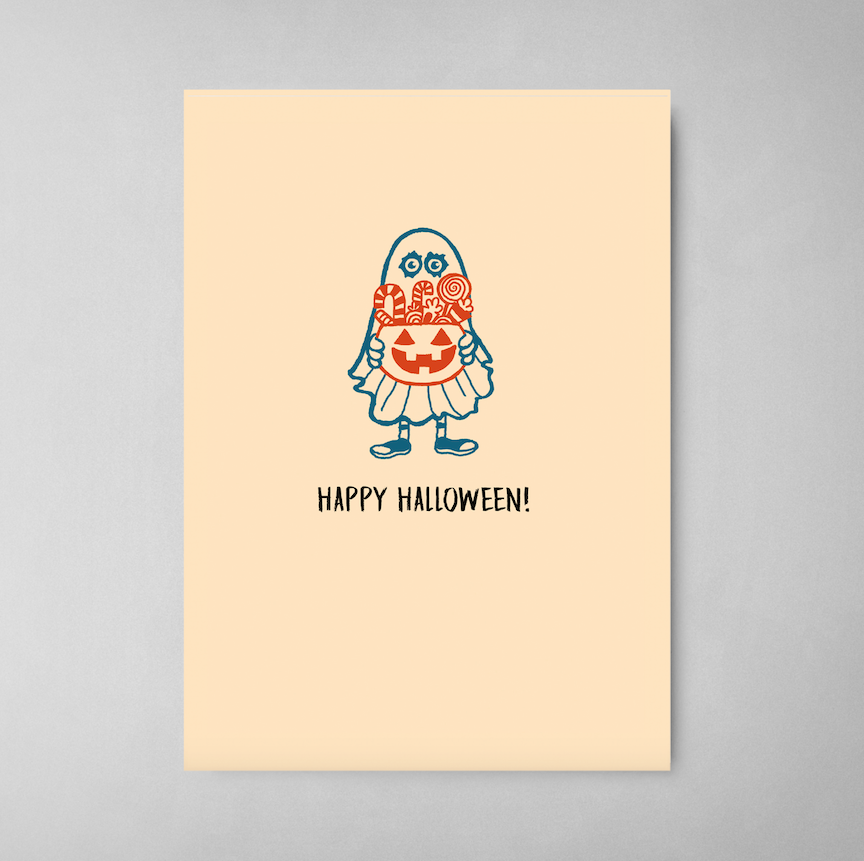 Covid Halloween Card - Explain Halloween