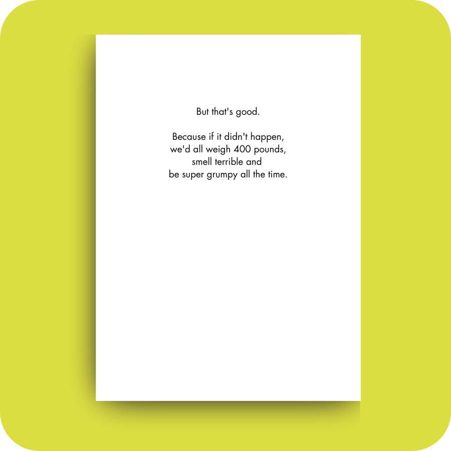 PG-13 Everyday Card - S#it Happens! (OG)