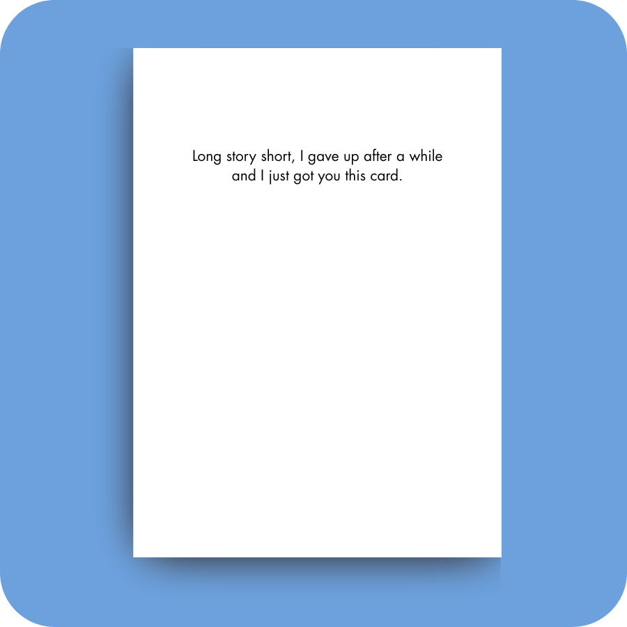 Everyday Card - Sooooo Hard (OG)
