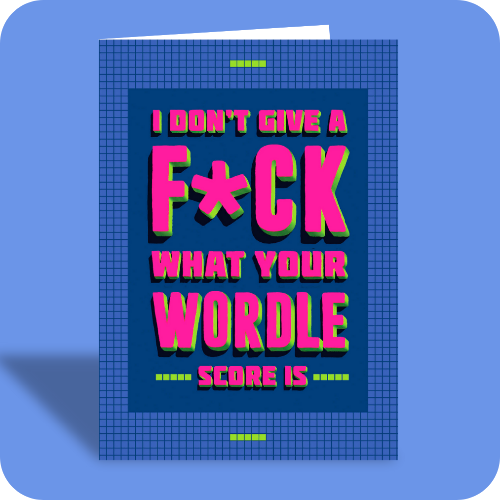PG-13 Everyday Card - Wordle (OG)