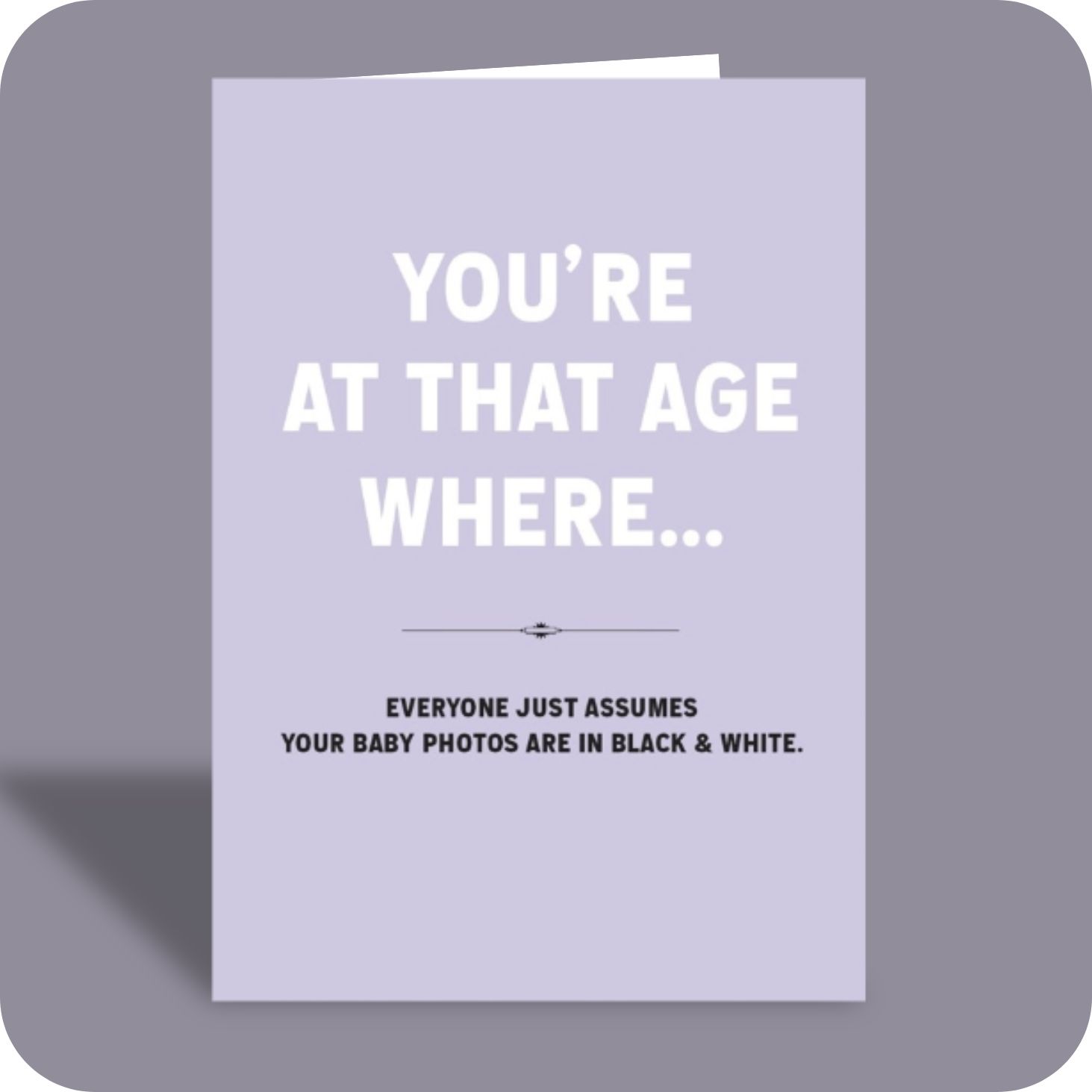 Birthday Card - Baby Photos (C)