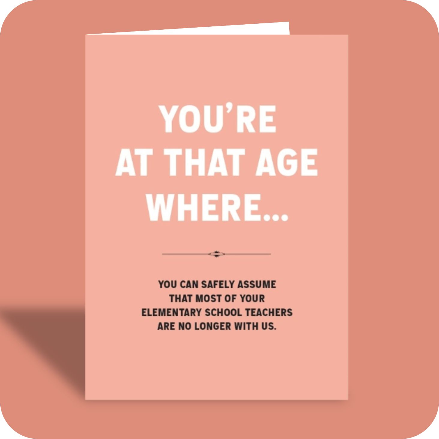 Birthday Card - Dead Teachers (C)