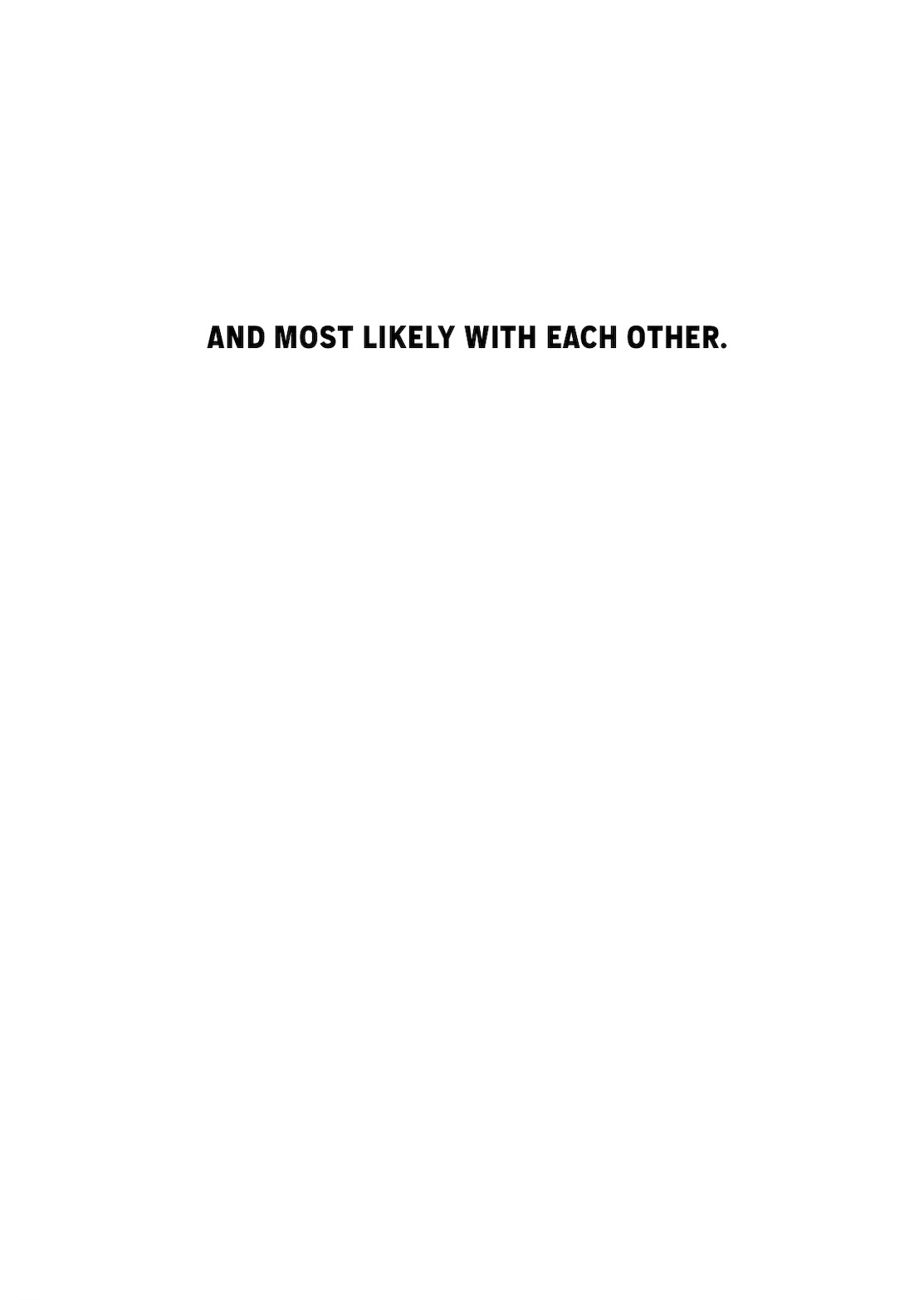 Wedding Card - Each Other (C)