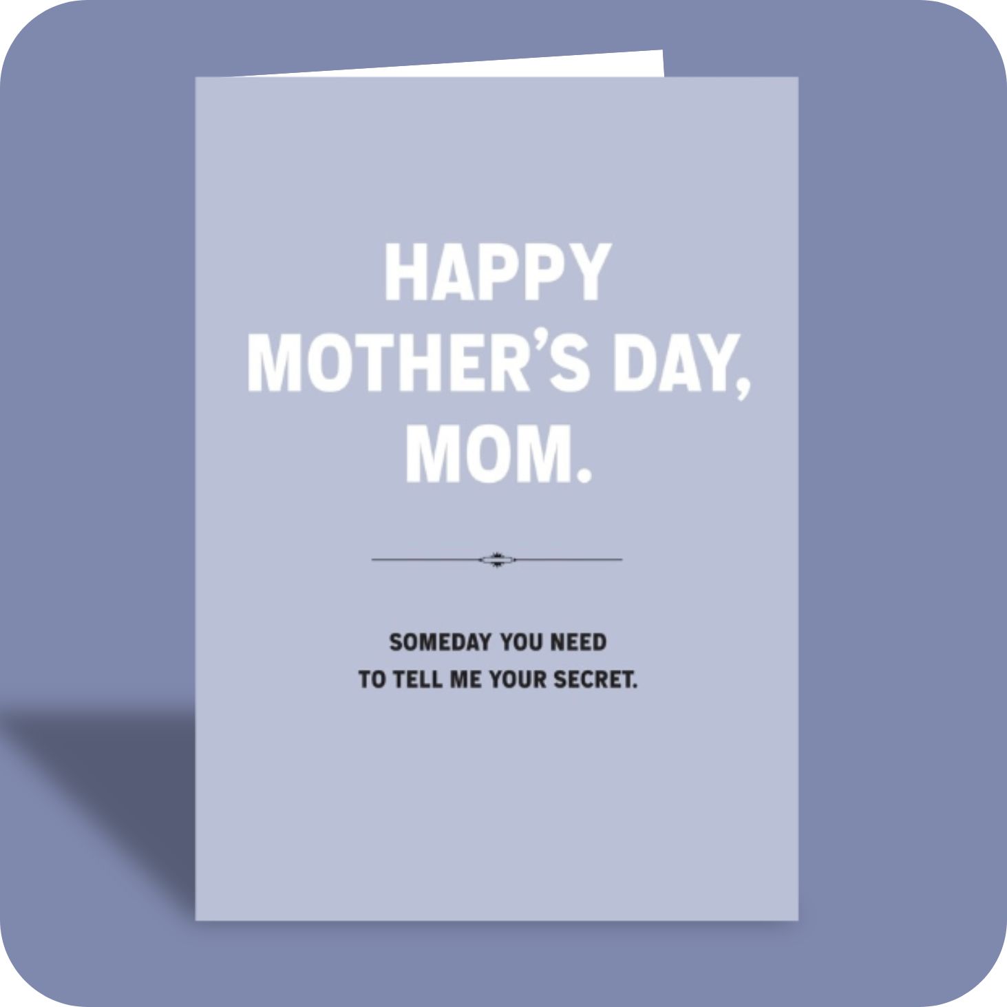 Mother's Day Card - Secret (C)
