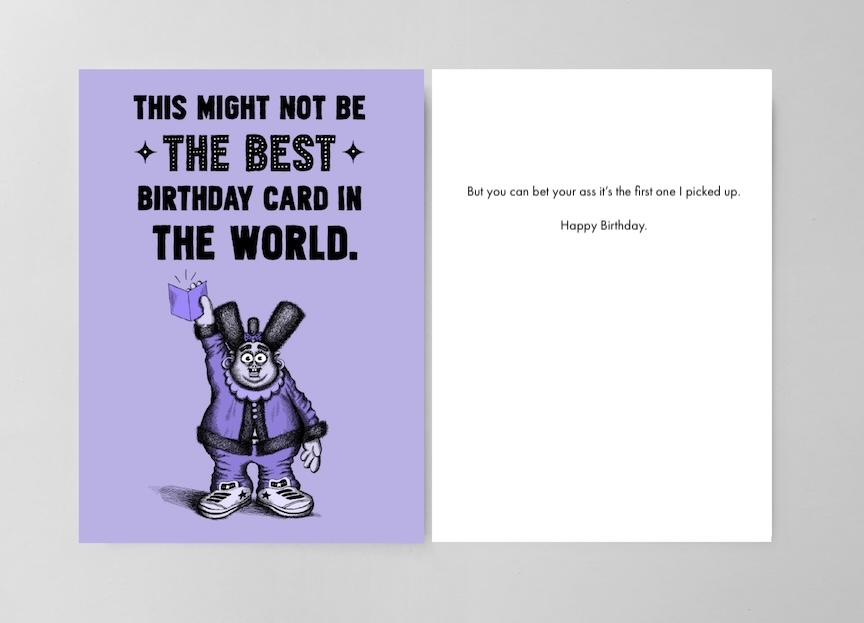 Birthday Card - Not the Best (OG)