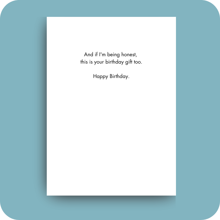 Birthday Card - Card + Gift (OG)