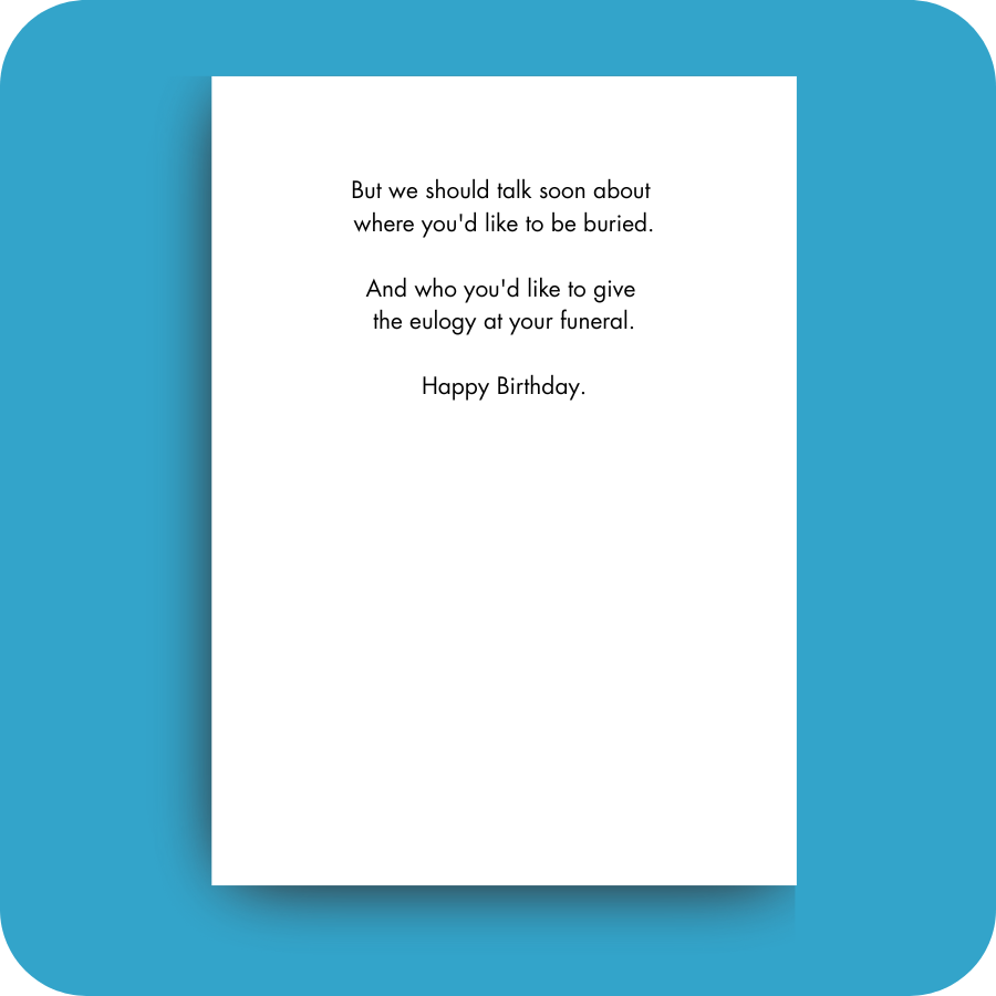 Birthday Card - Enjoy Your BIrthday (OG)
