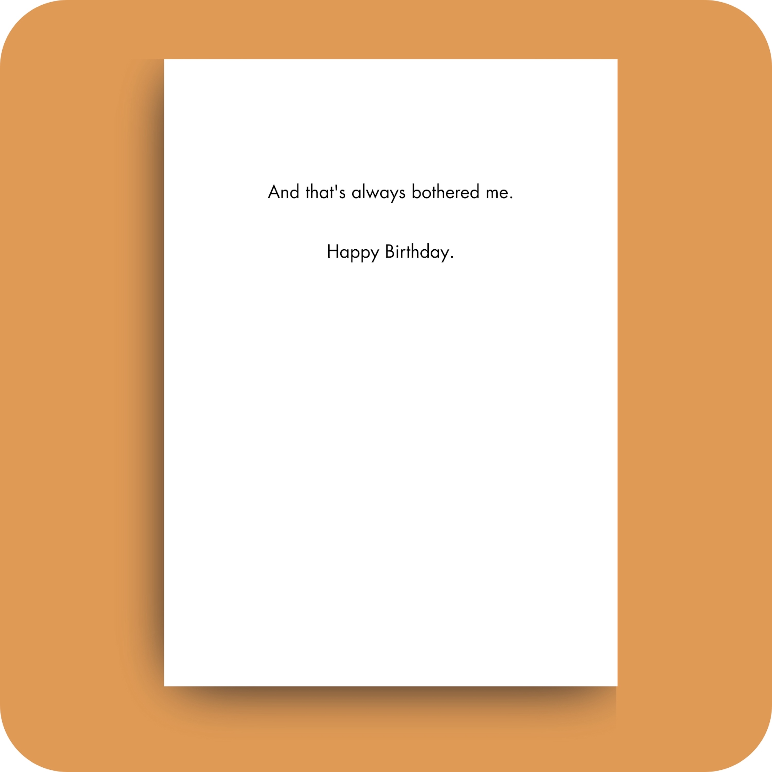 Birthday Card - Better Sibling (OG)