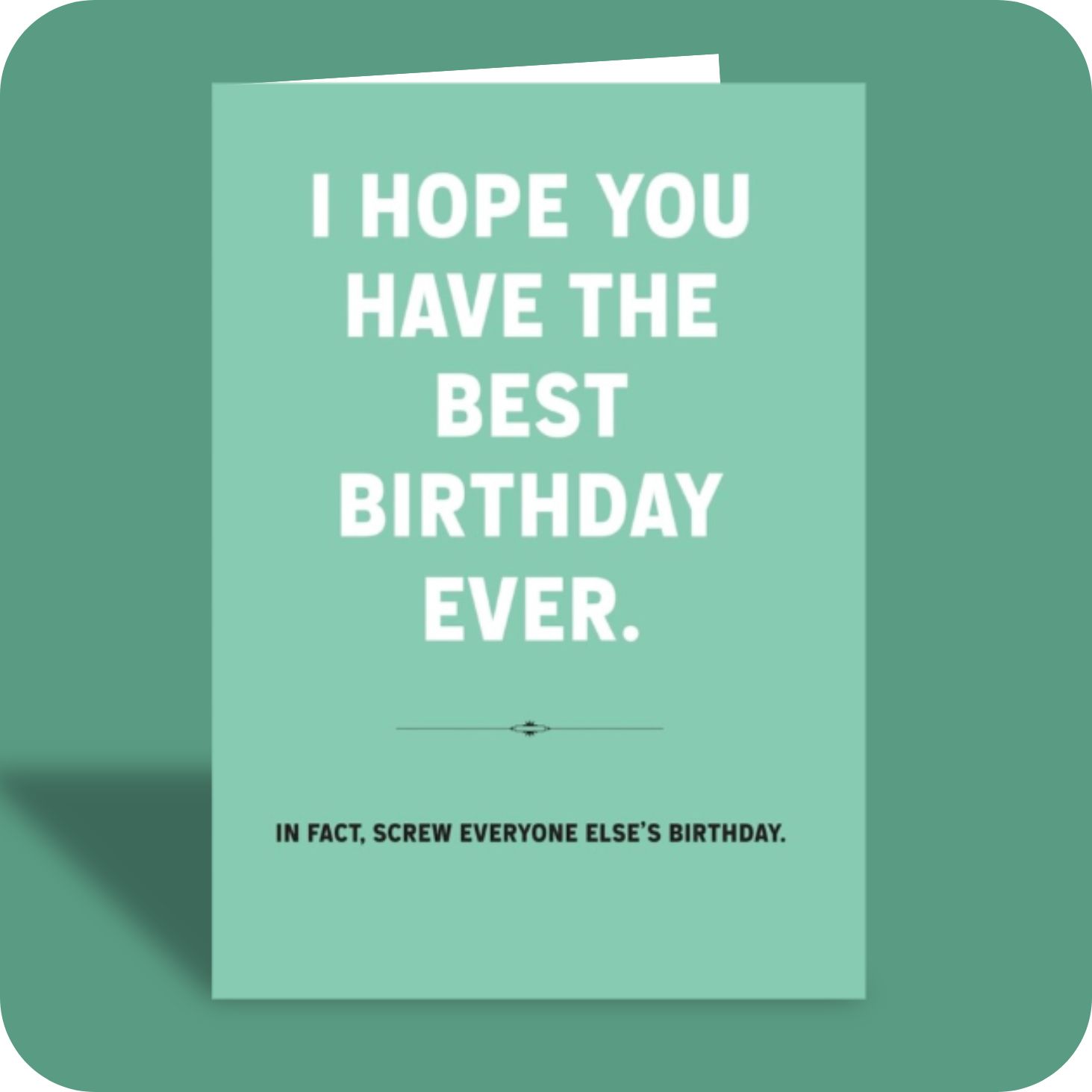 Birthday Card - Best Birthday (C)