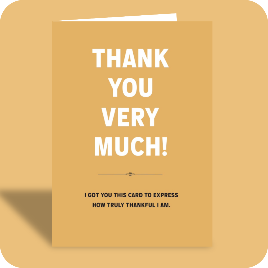 Thank You Card - Keep Doing (C)