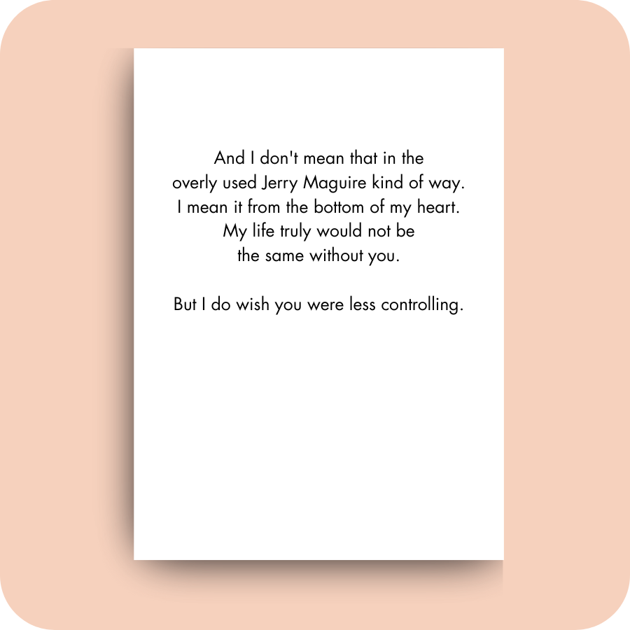 Love Card - You Complete Me (OG)