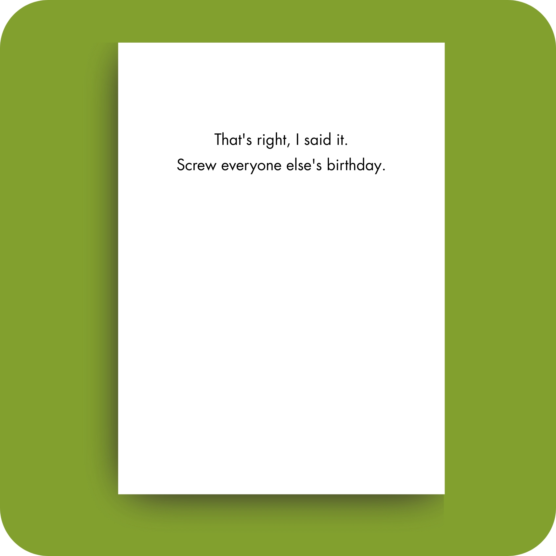 Birthday Card - Best Ever (OG)