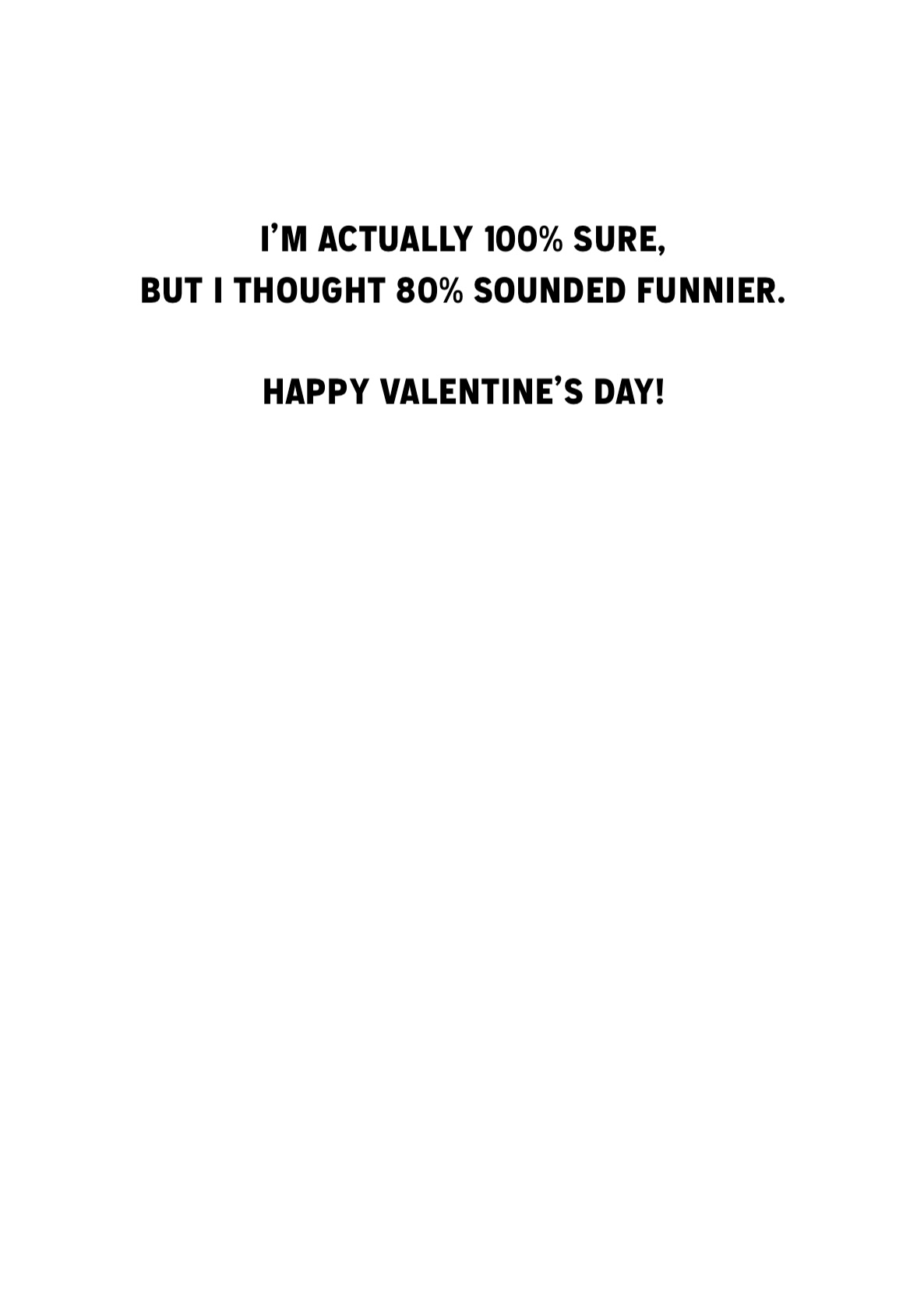 Valentine's Day Card - No Herpes(OG)