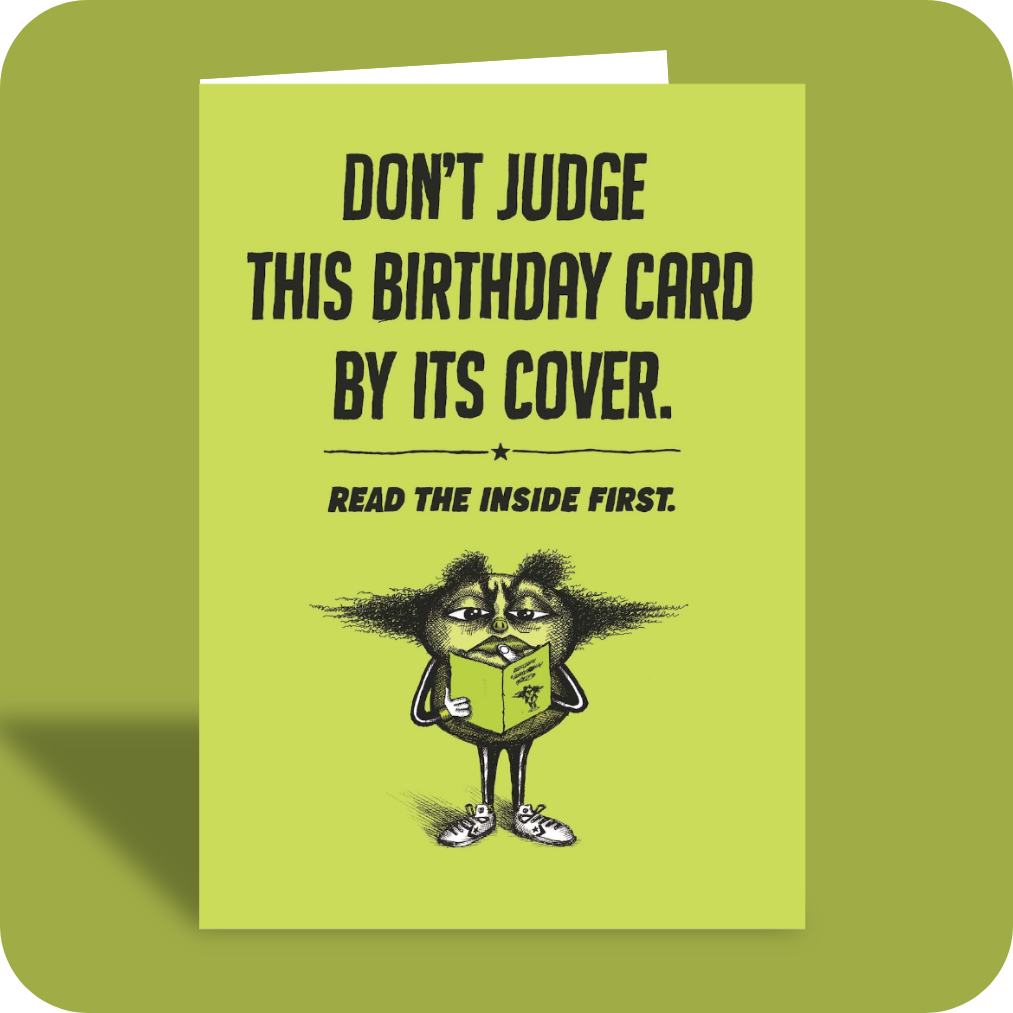 Birthday Card - Don't Judge (OG)